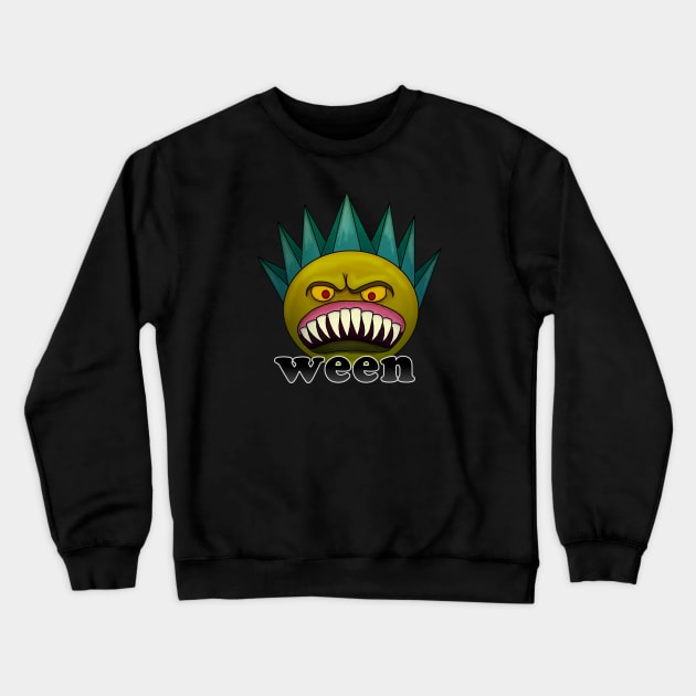 Ween Evil Boognish Crewneck Sweatshirt by brooklynmpls